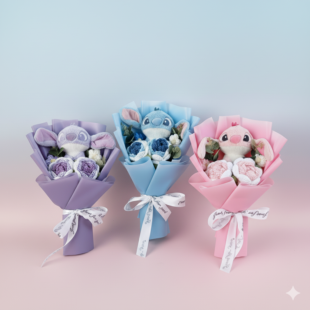 Stitch Flower Bouquet
