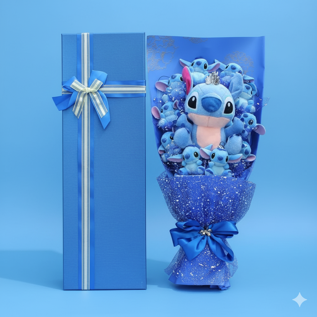 STITCH Glitter Bouquet Box