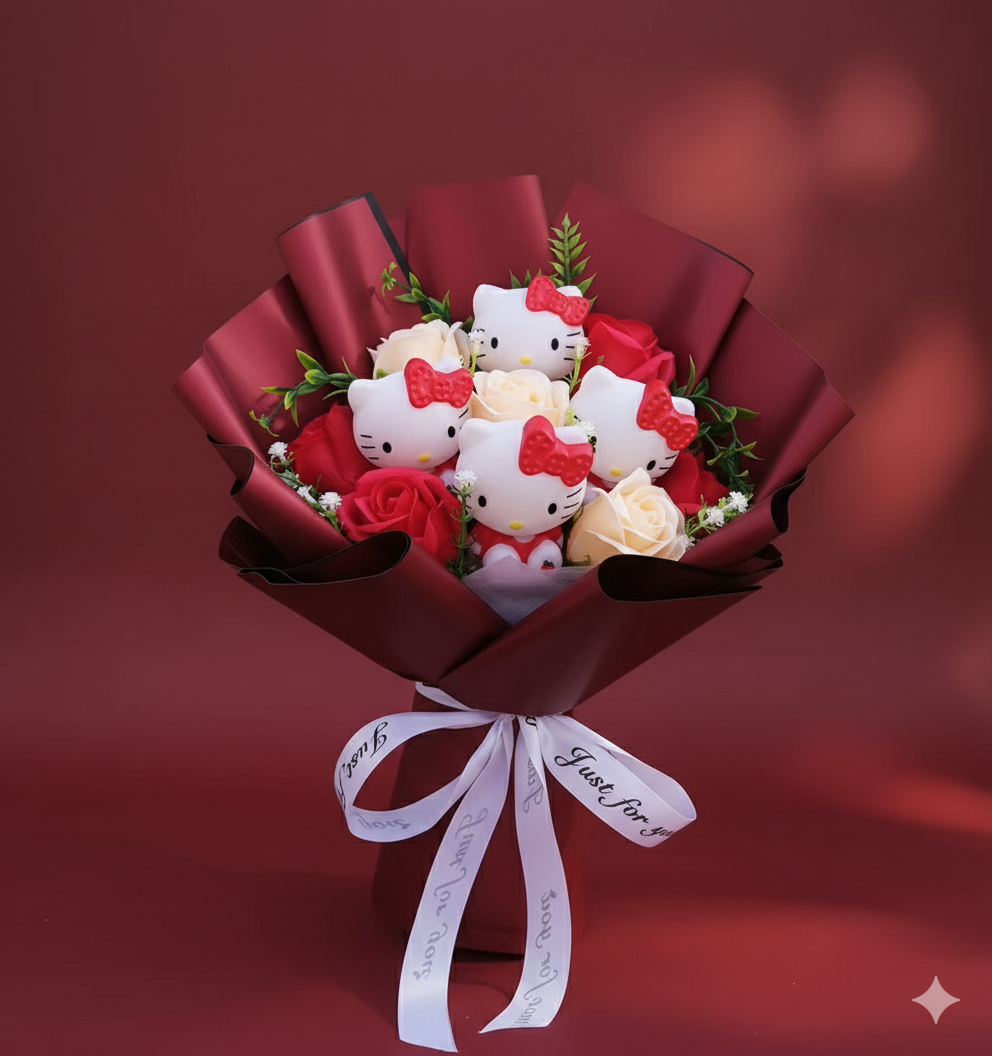 Hello Kitty Flower Bouquet