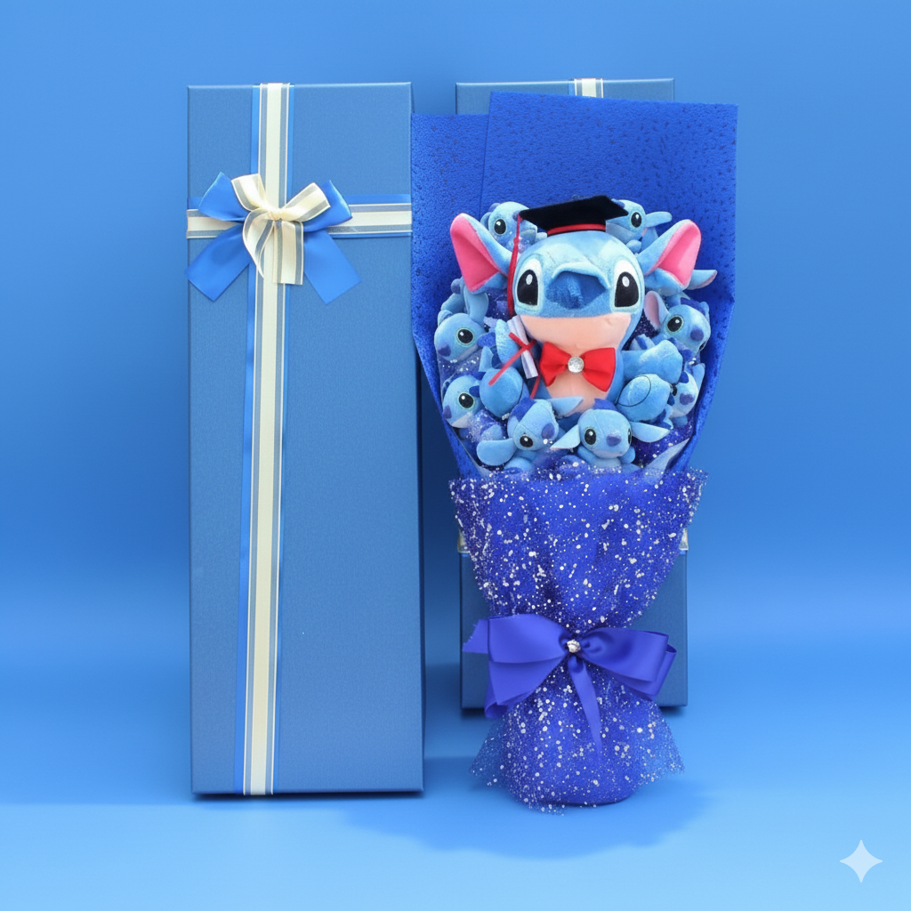 STITCH Glitter Bouquet Box