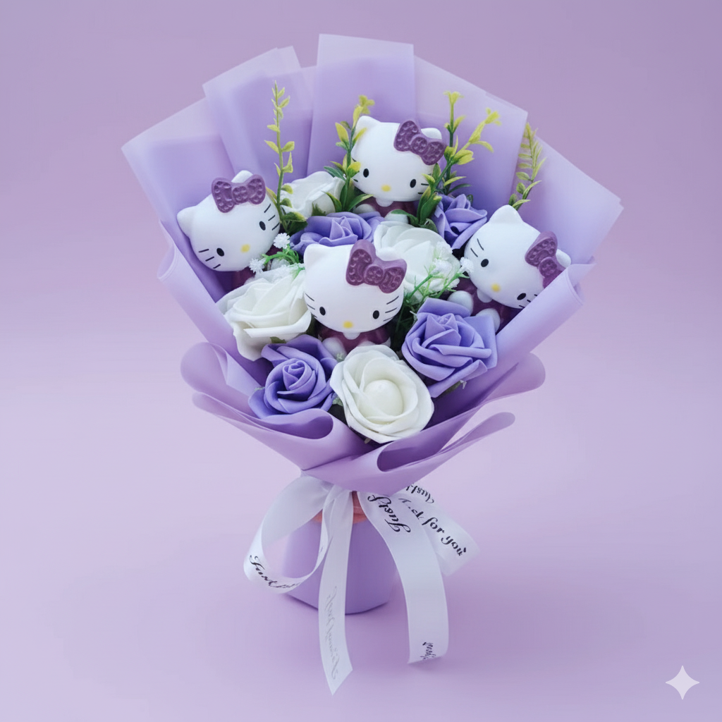 Hello Kitty Flower Bouquet